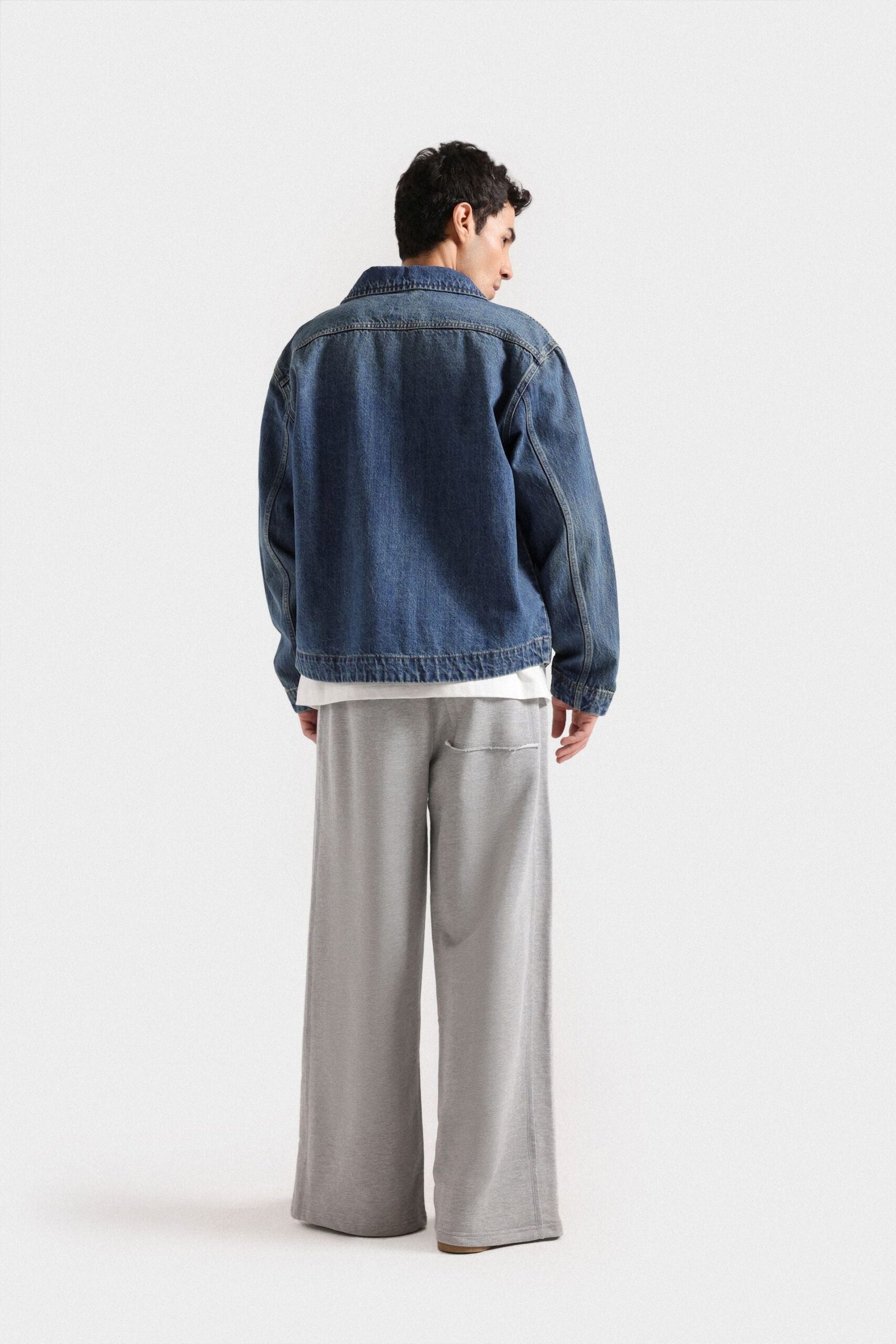 Zipper Denim Jacket - Image 5