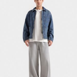 Zipper Denim Jacket