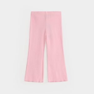 Textured Flare Trousers