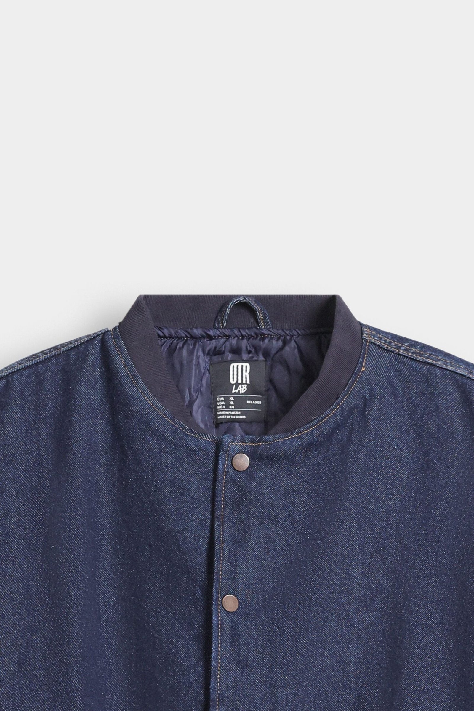 Bomber Denim Jacket - Image 2
