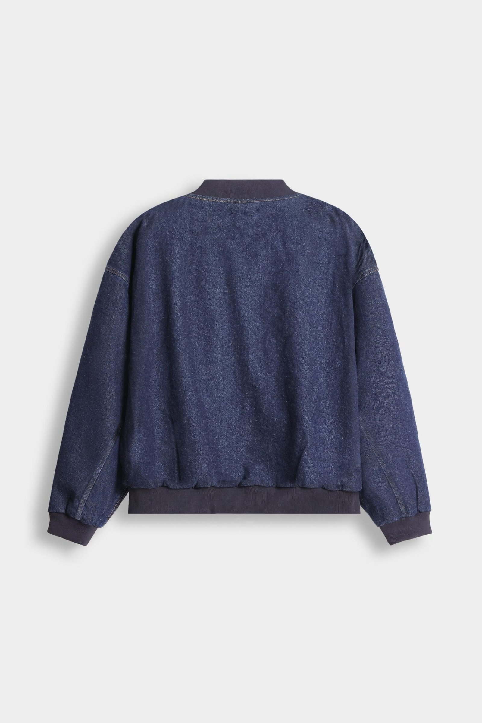 Bomber Denim Jacket - Image 3