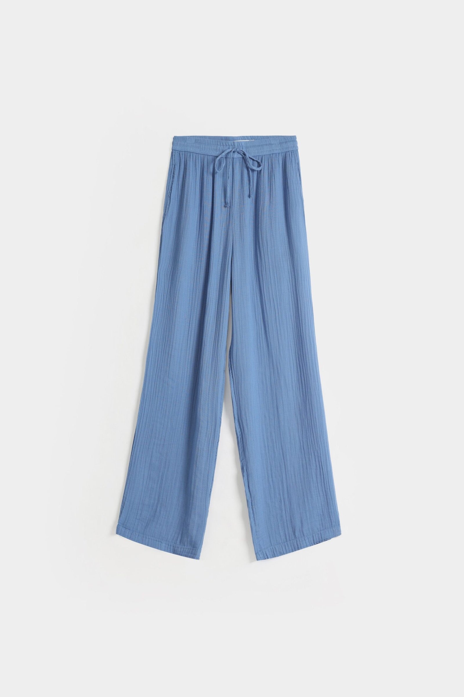 Straight Crinkle Trousers - Image 10