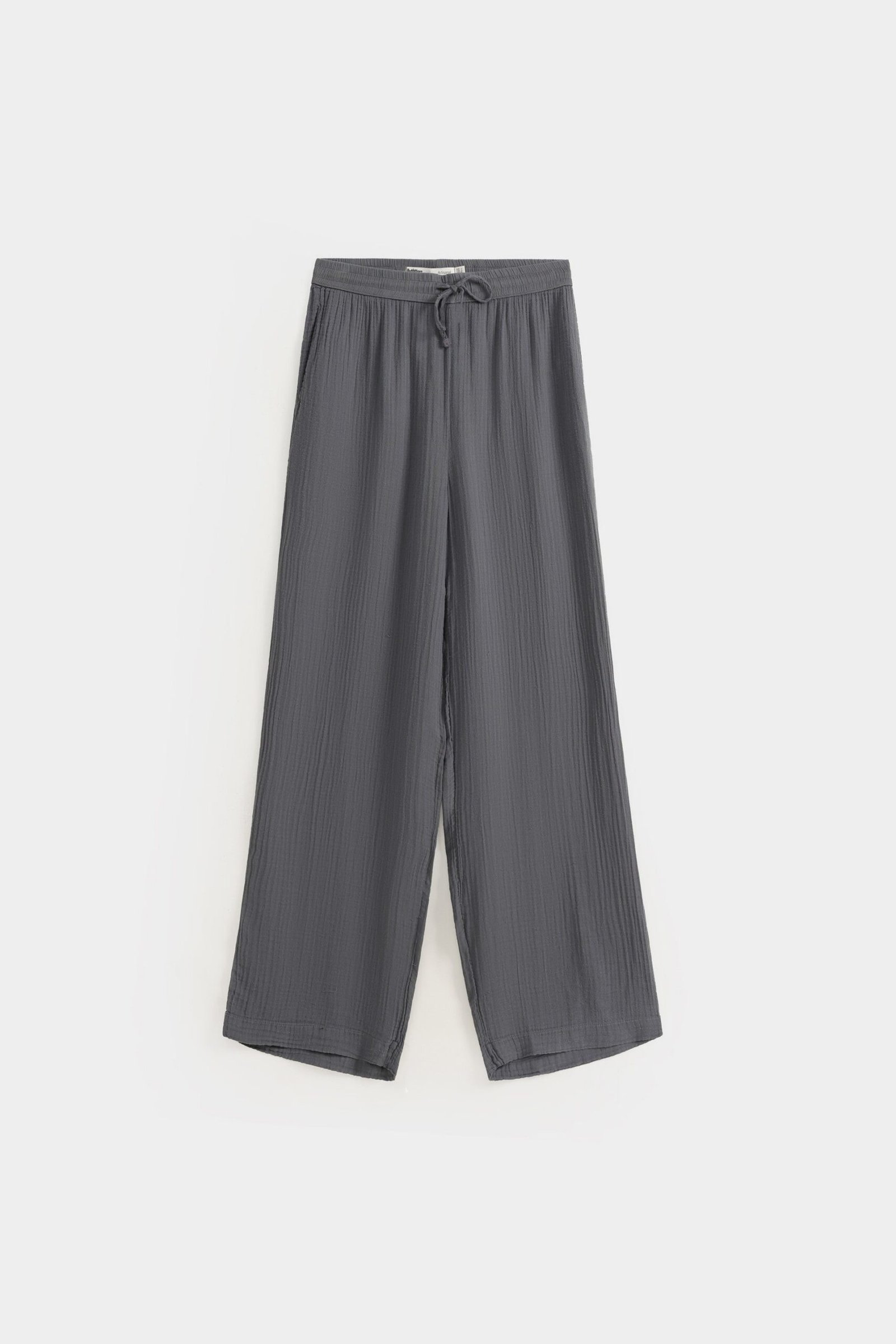 Straight Crinkle Trousers - Image 4