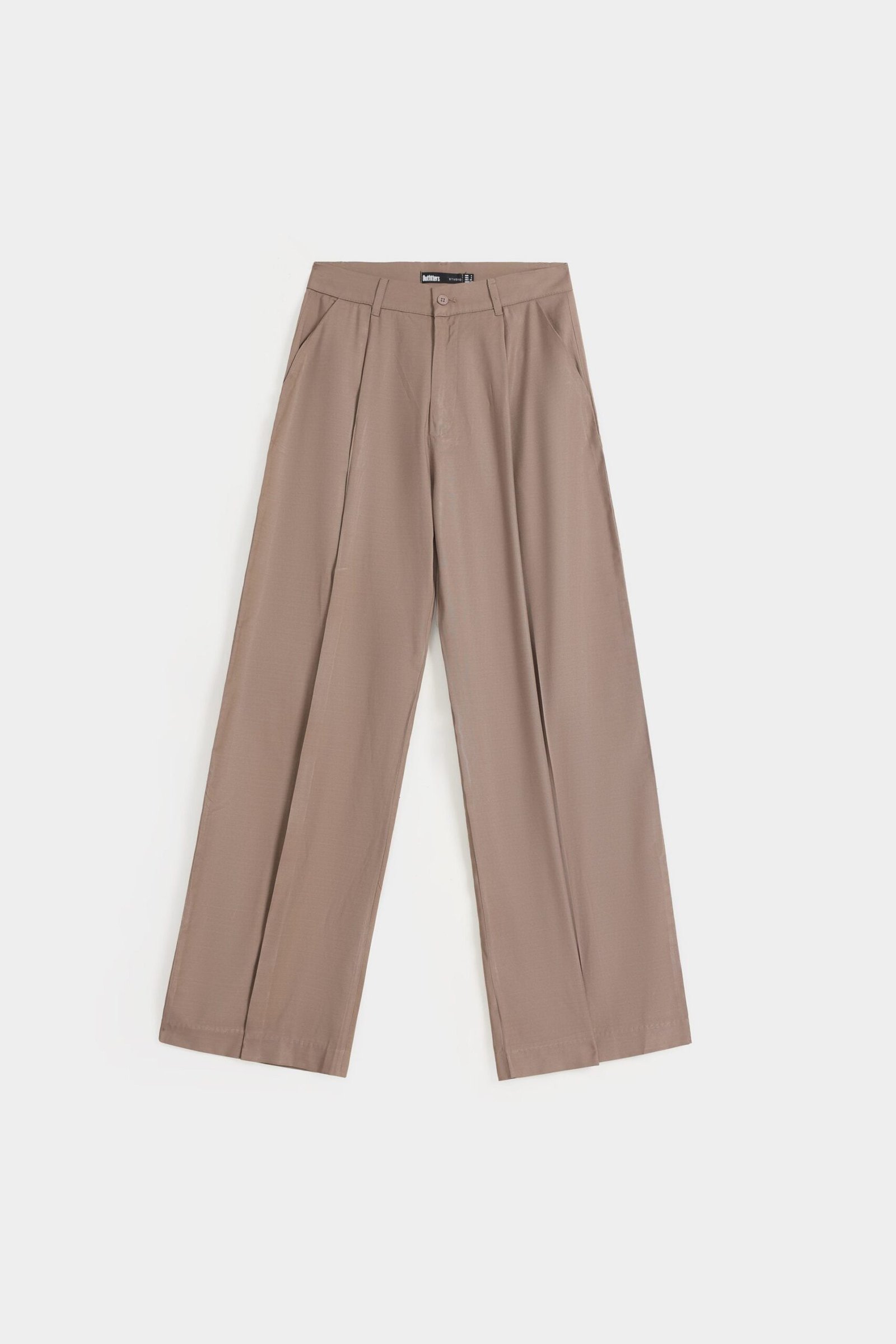 Pleated Wide Leg Pants - Image 13