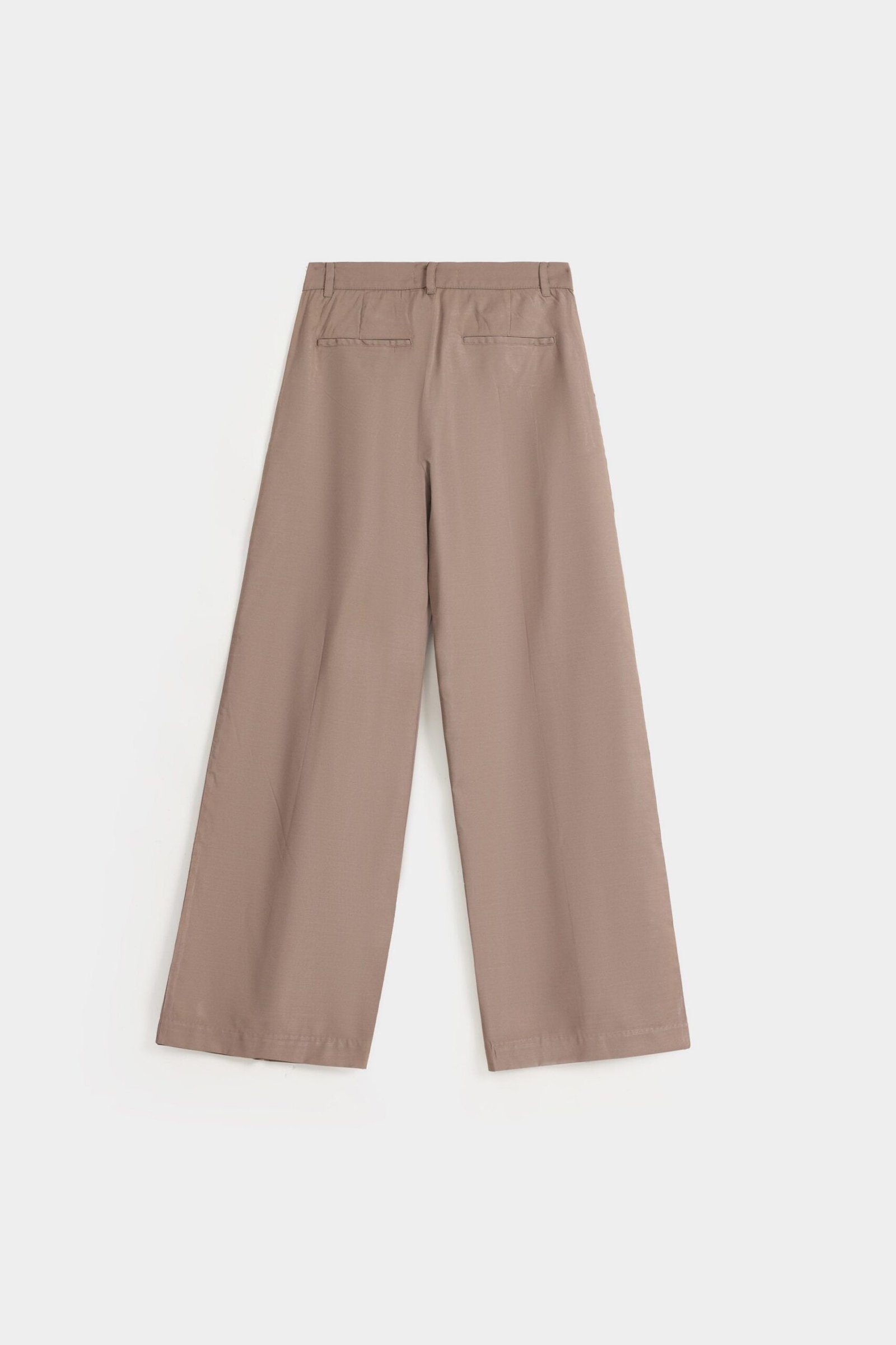 Pleated Wide Leg Pants - Image 16