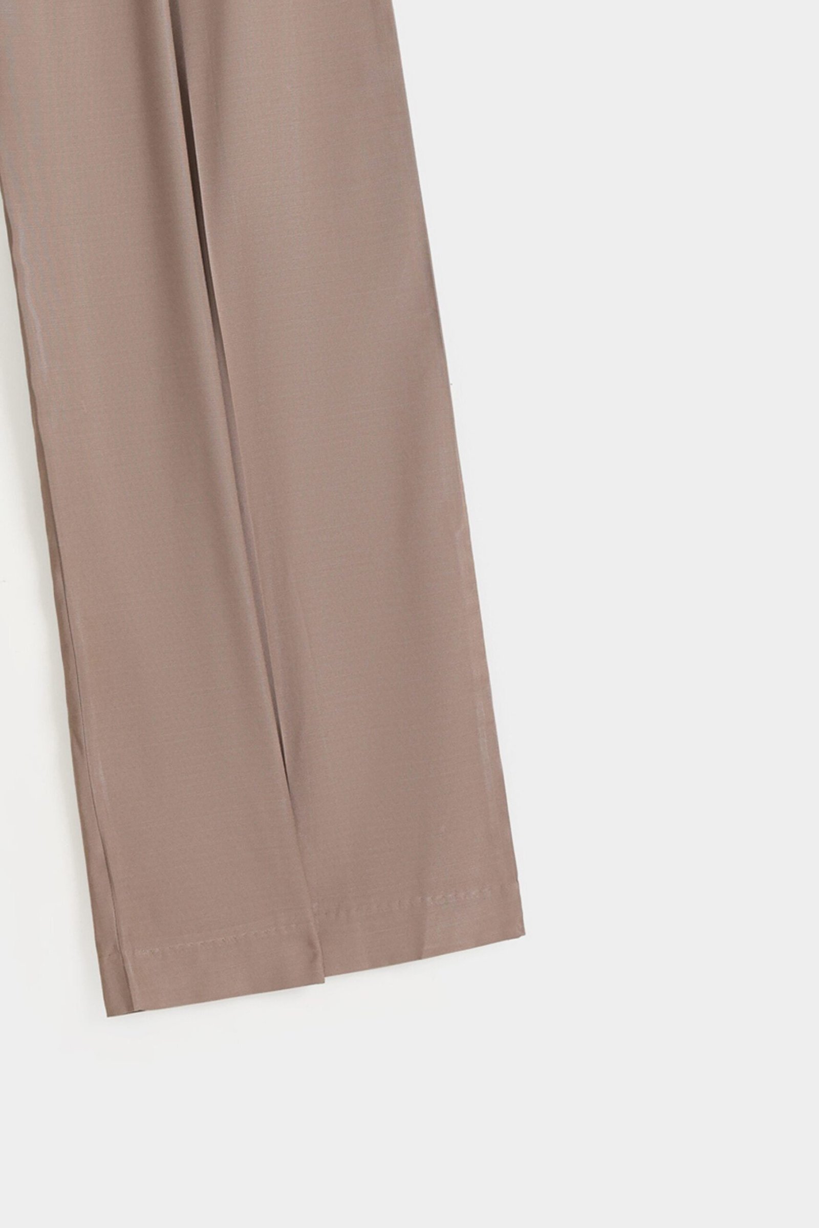 Pleated Wide Leg Pants - Image 15