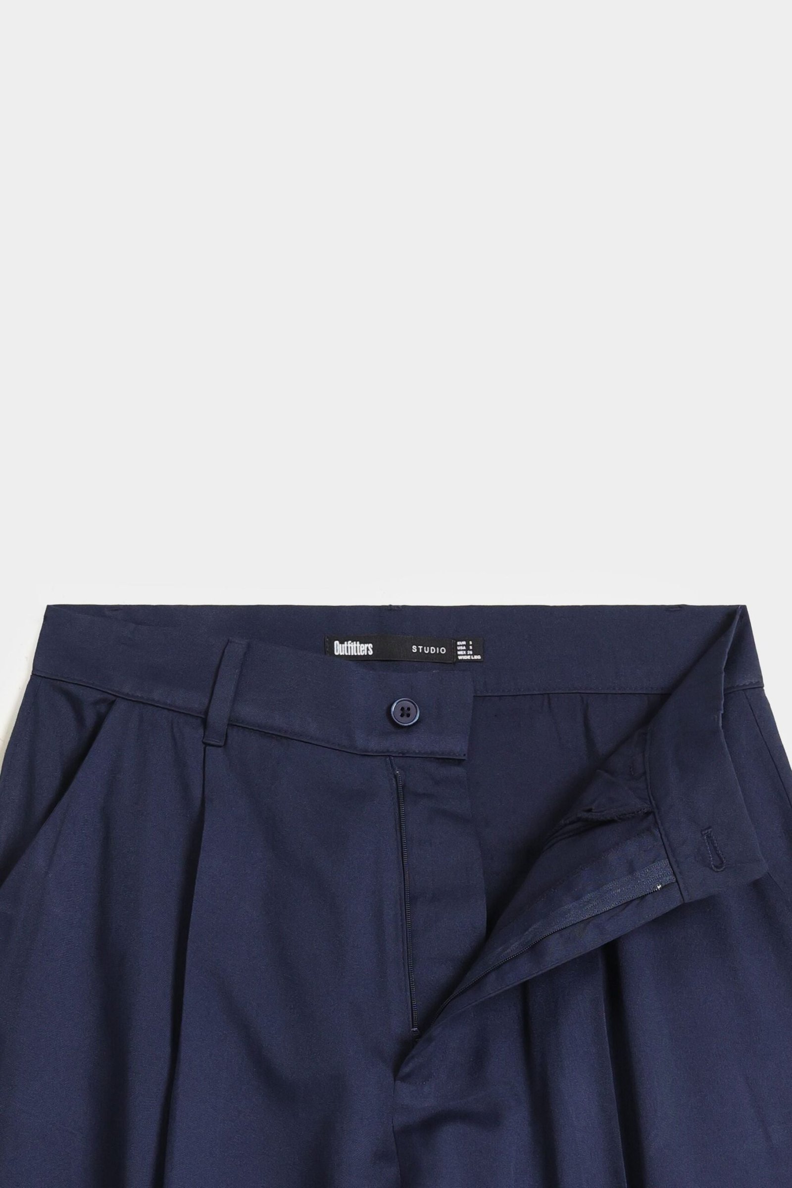 Pleated Wide Leg Pants - Image 7