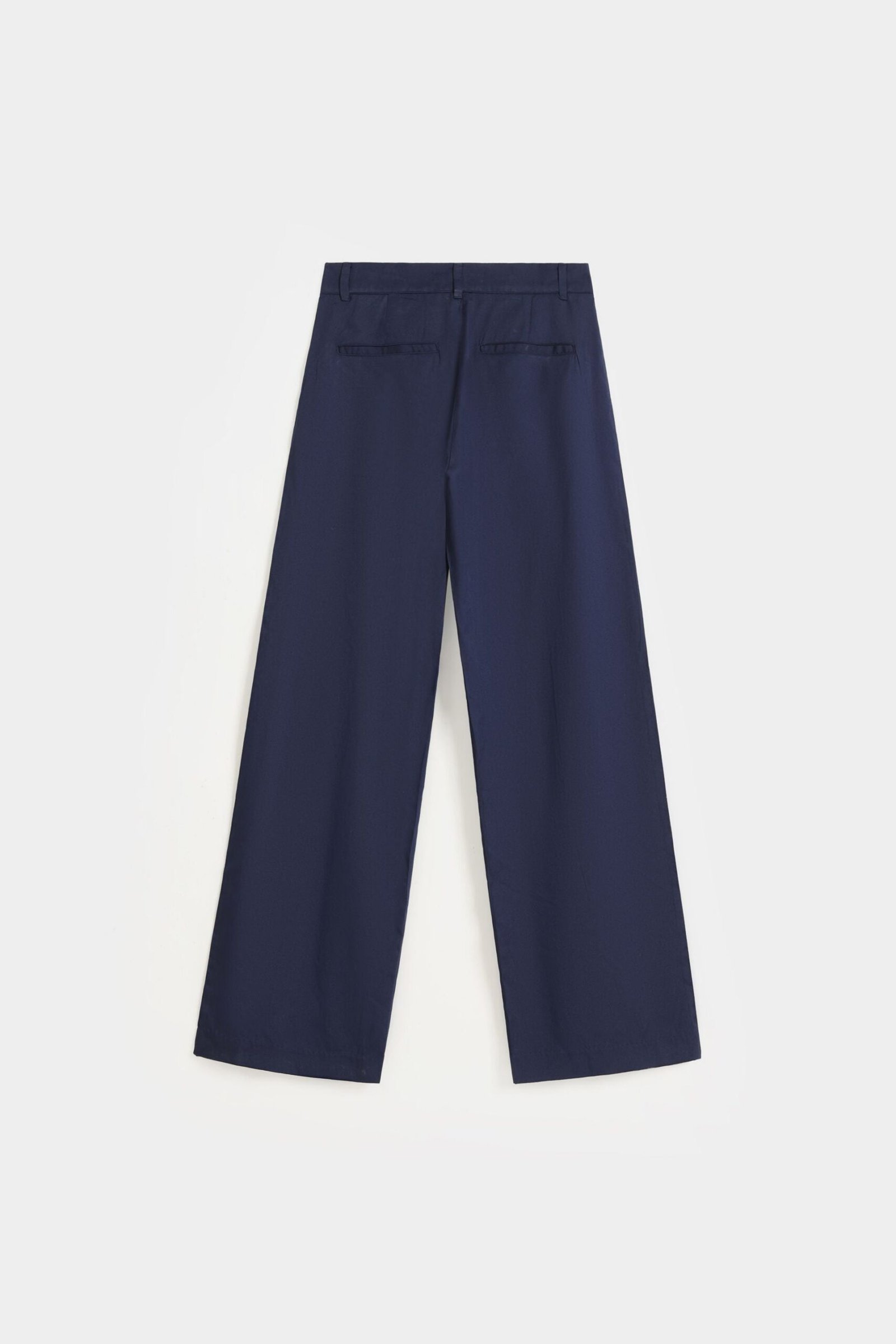 Pleated Wide Leg Pants - Image 9