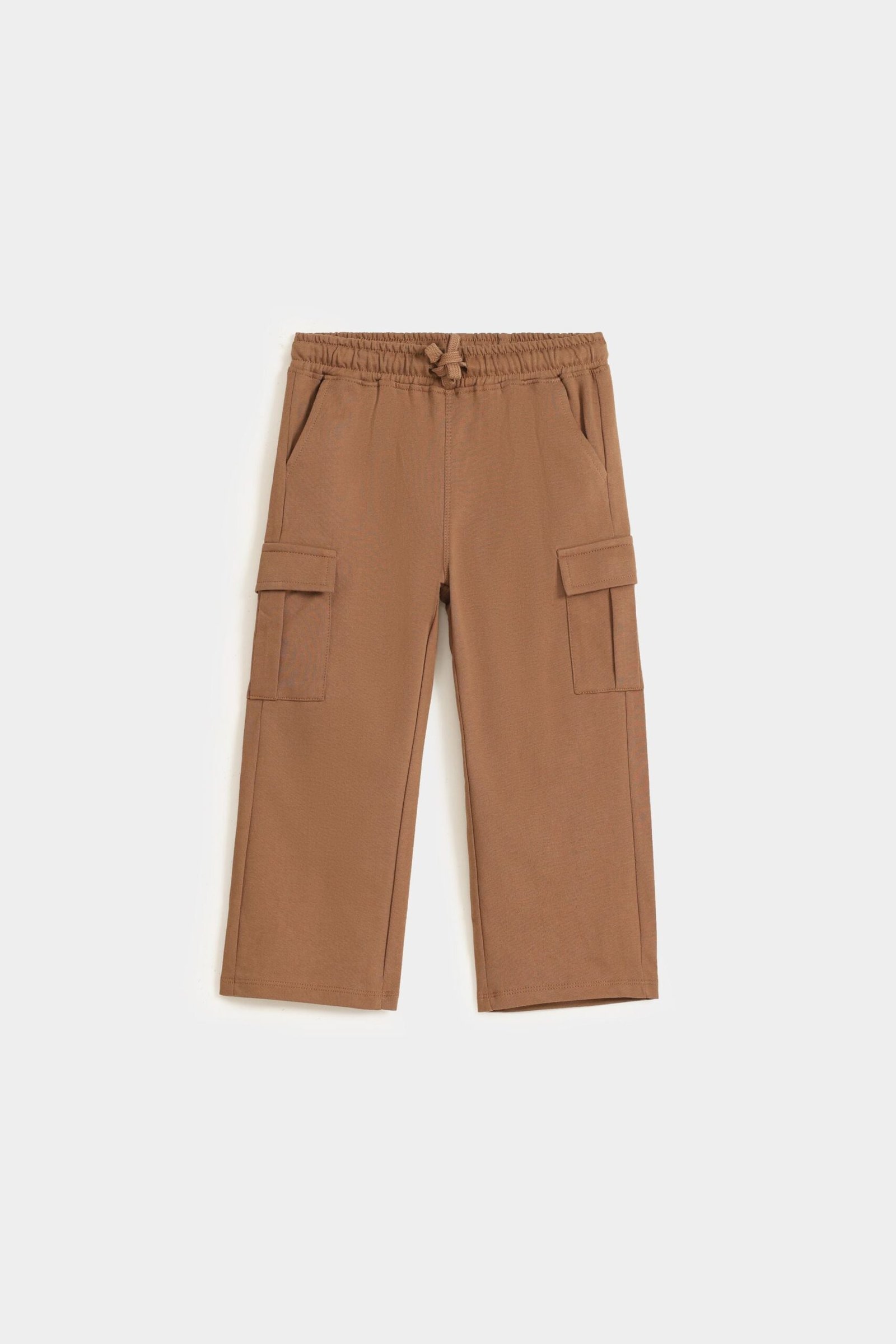 Basic Knitted Cargo Trousers