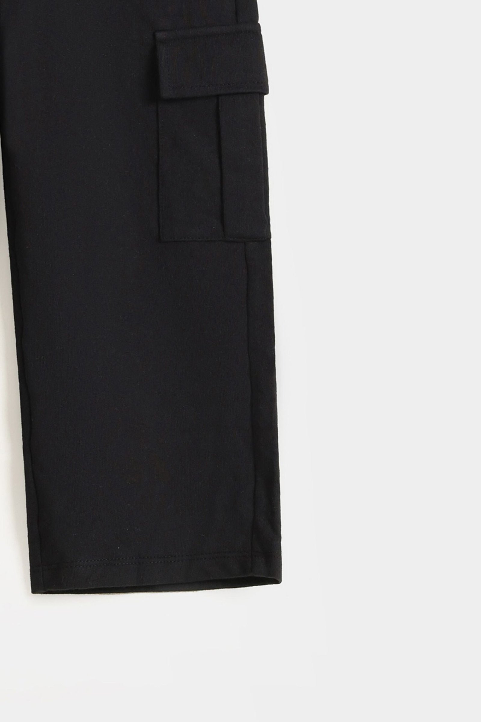Basic Knitted Cargo Trousers - Image 8