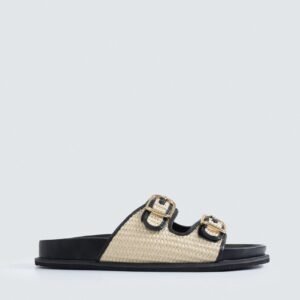 Woven Buckle Slides