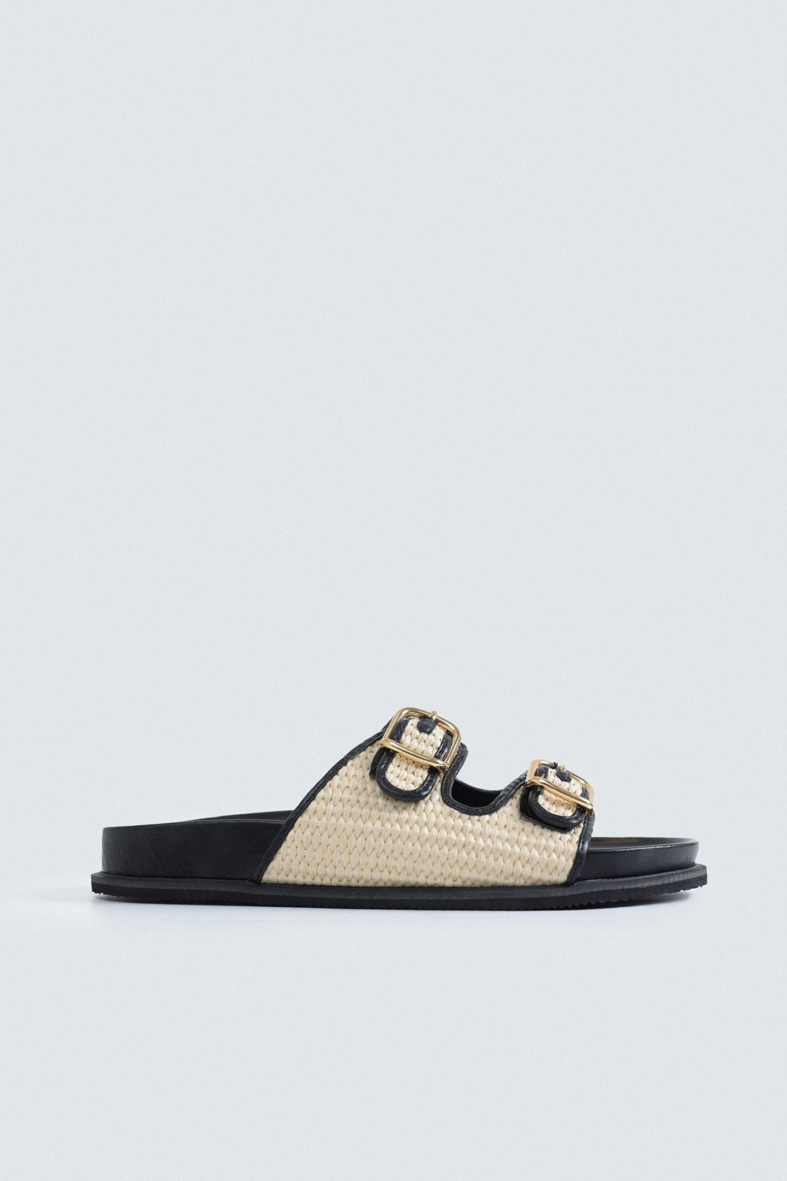 Woven Buckle Slides