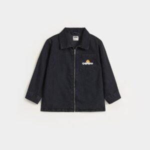 Denim Zipper Shacket