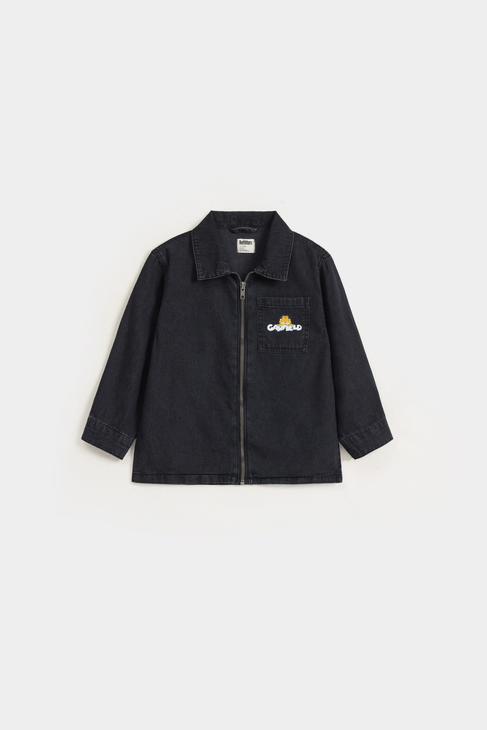 Denim Zipper Shacket