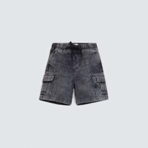 Denim Cargo Shorts