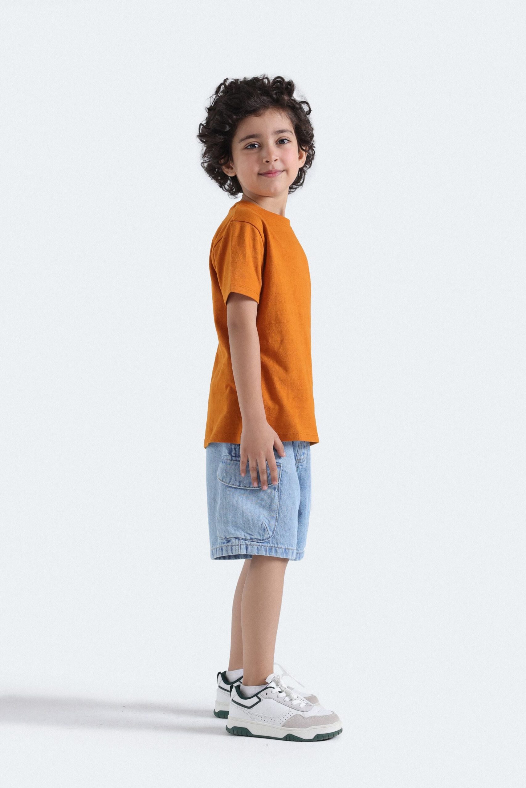Denim Cargo Shorts - Image 5