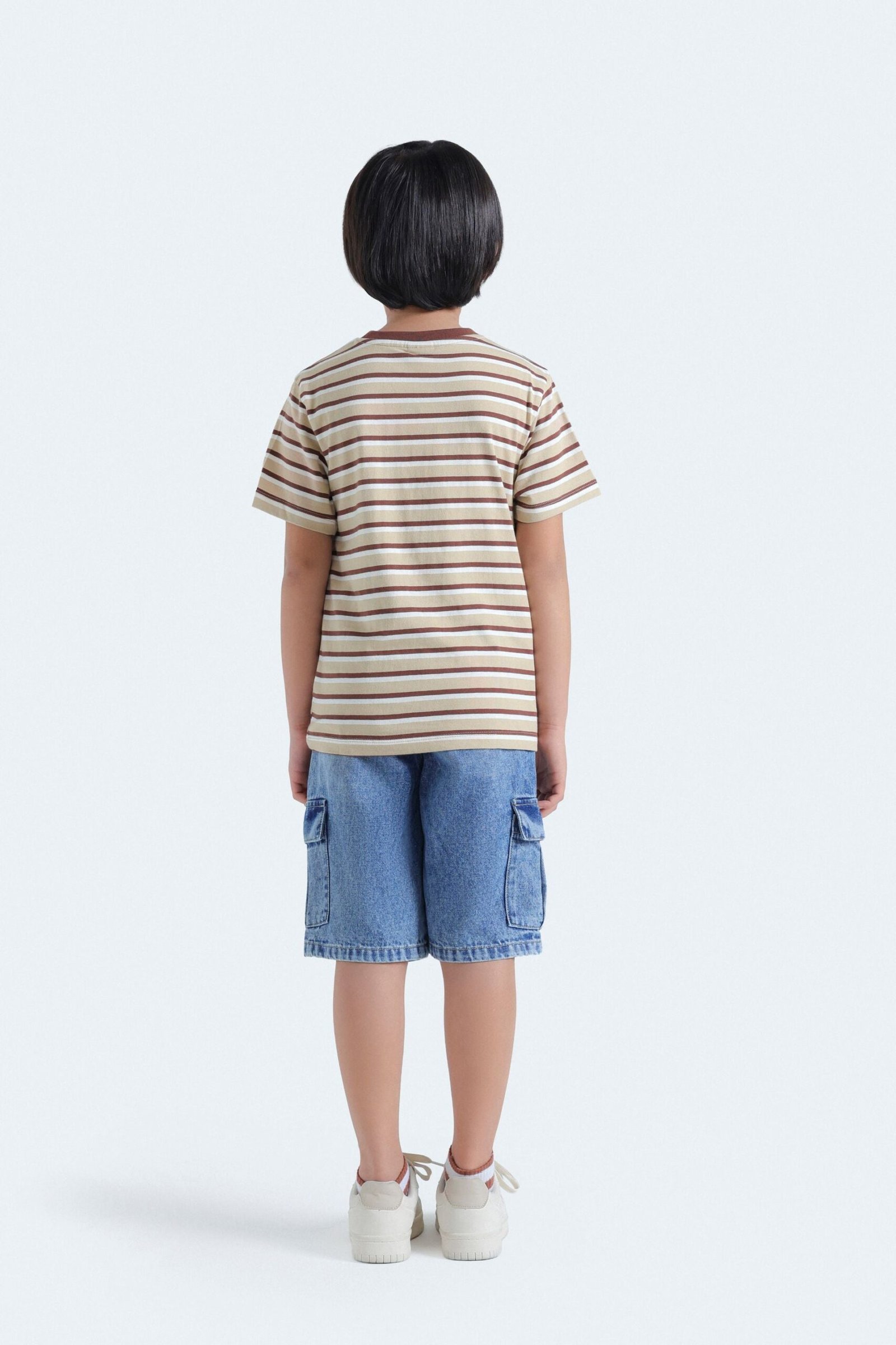 Denim Cargo Shorts - Image 6