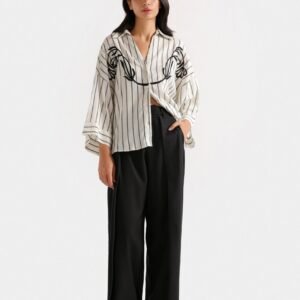 Pleated Loose Pants