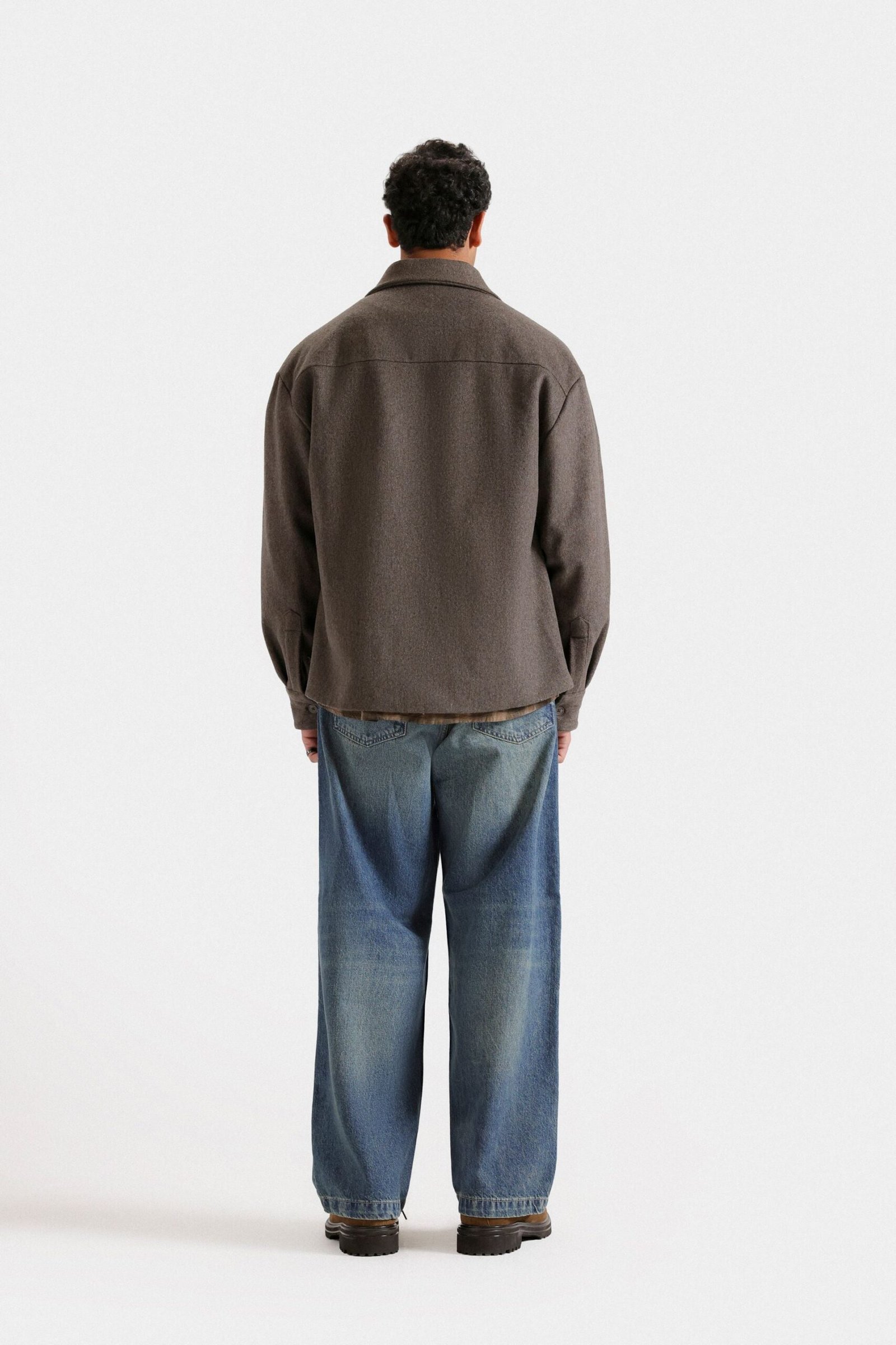 Notched Collar Blazer - Image 4