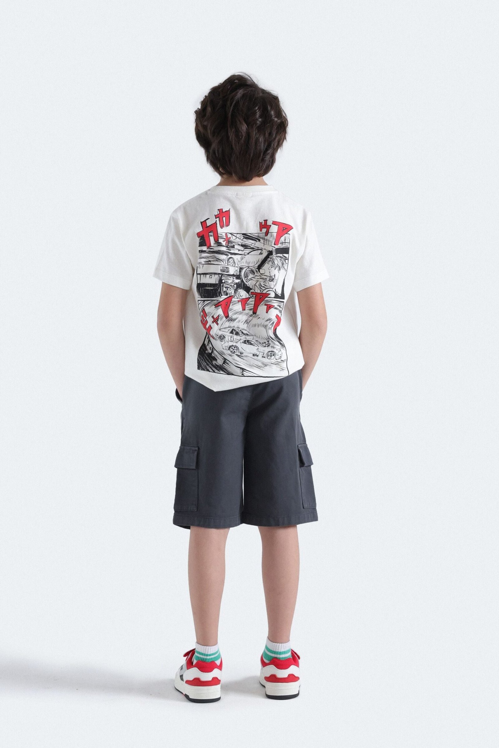 Relaxed Fit Cargo Shorts - Image 5