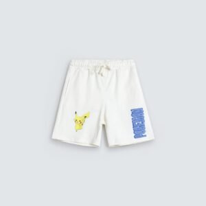 Character Graphic Knit Shorts