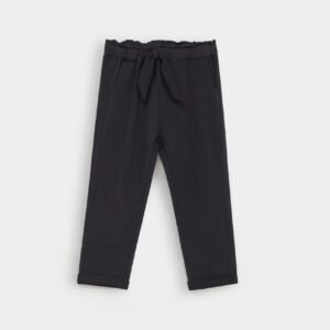 Basic Trousers With Bow-Tie