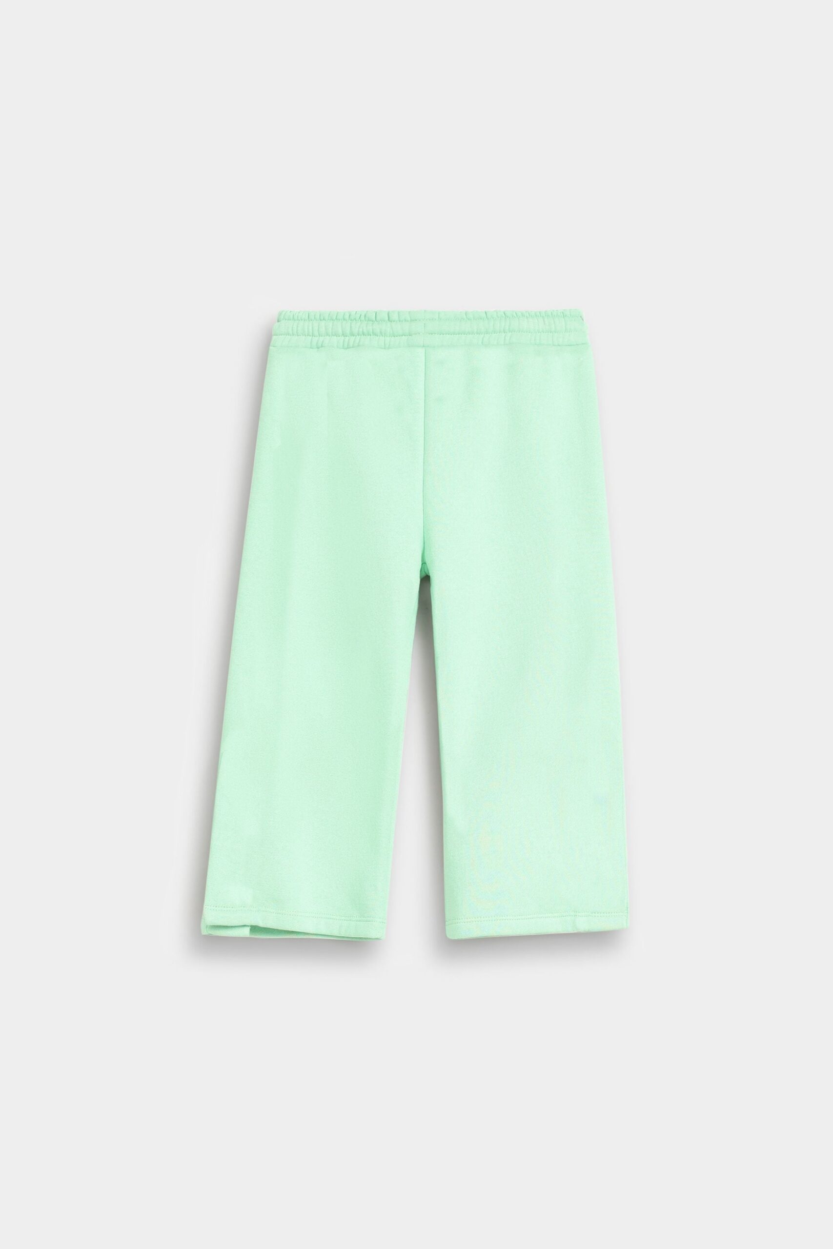 Wide Leg Trouser With Buttons Detail - Image 3