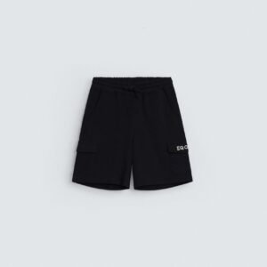 Slogan Knit Shorts
