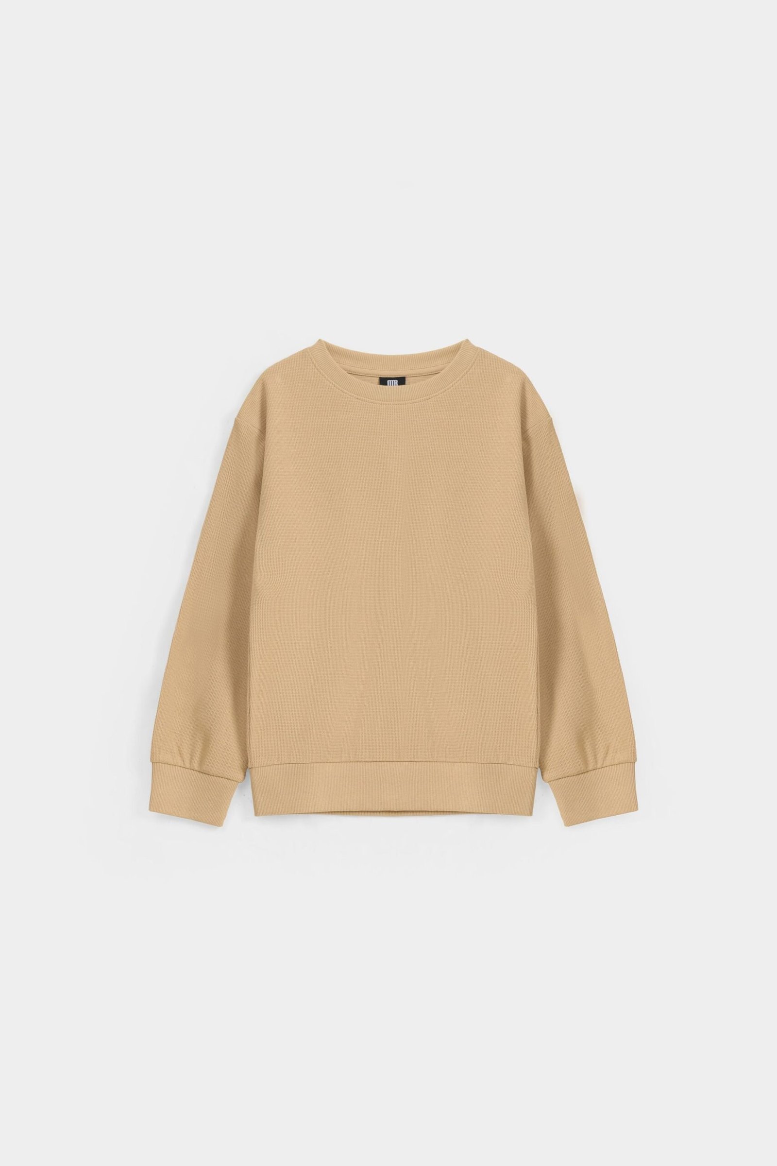 Basic Textured Sweatshirt - Image 6