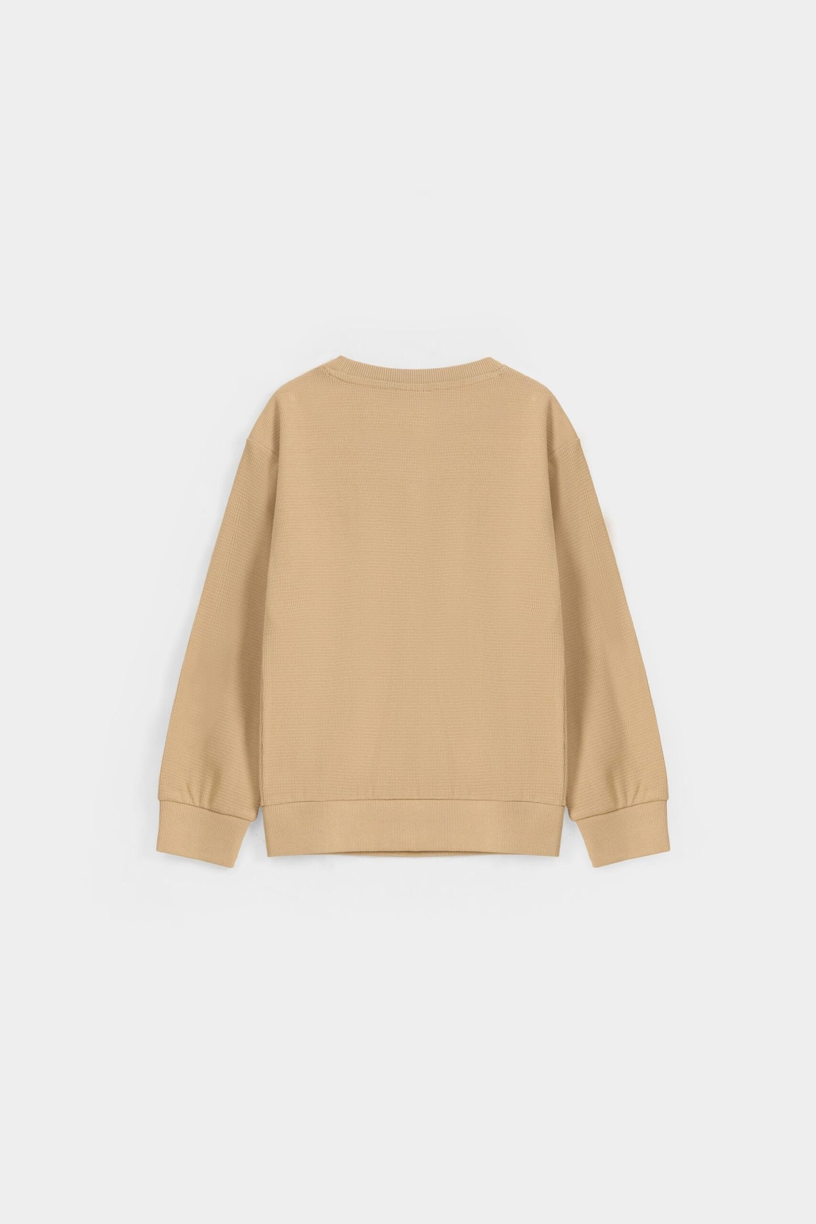 Basic Textured Sweatshirt - Image 8