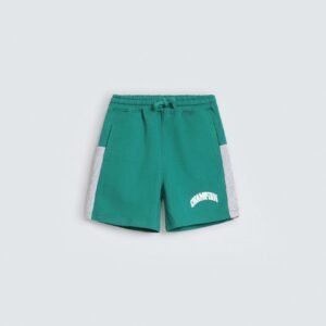 Slogan Knit Shorts