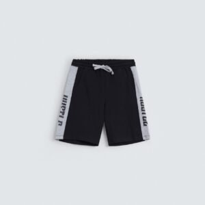 Slogan Knit Shorts