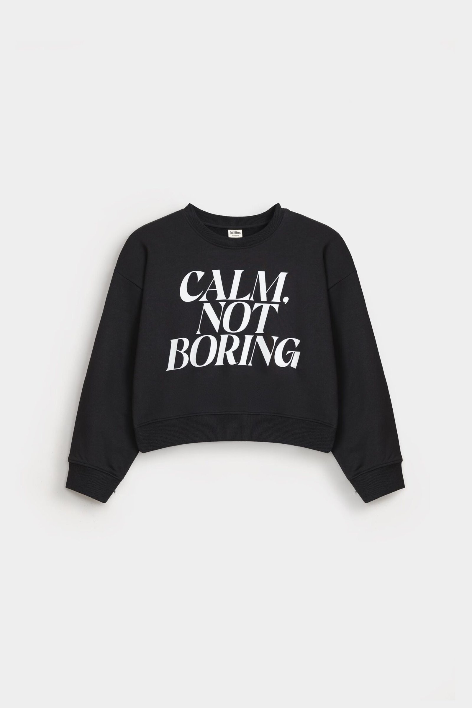 Slogan Print Sweatshirt - Image 5