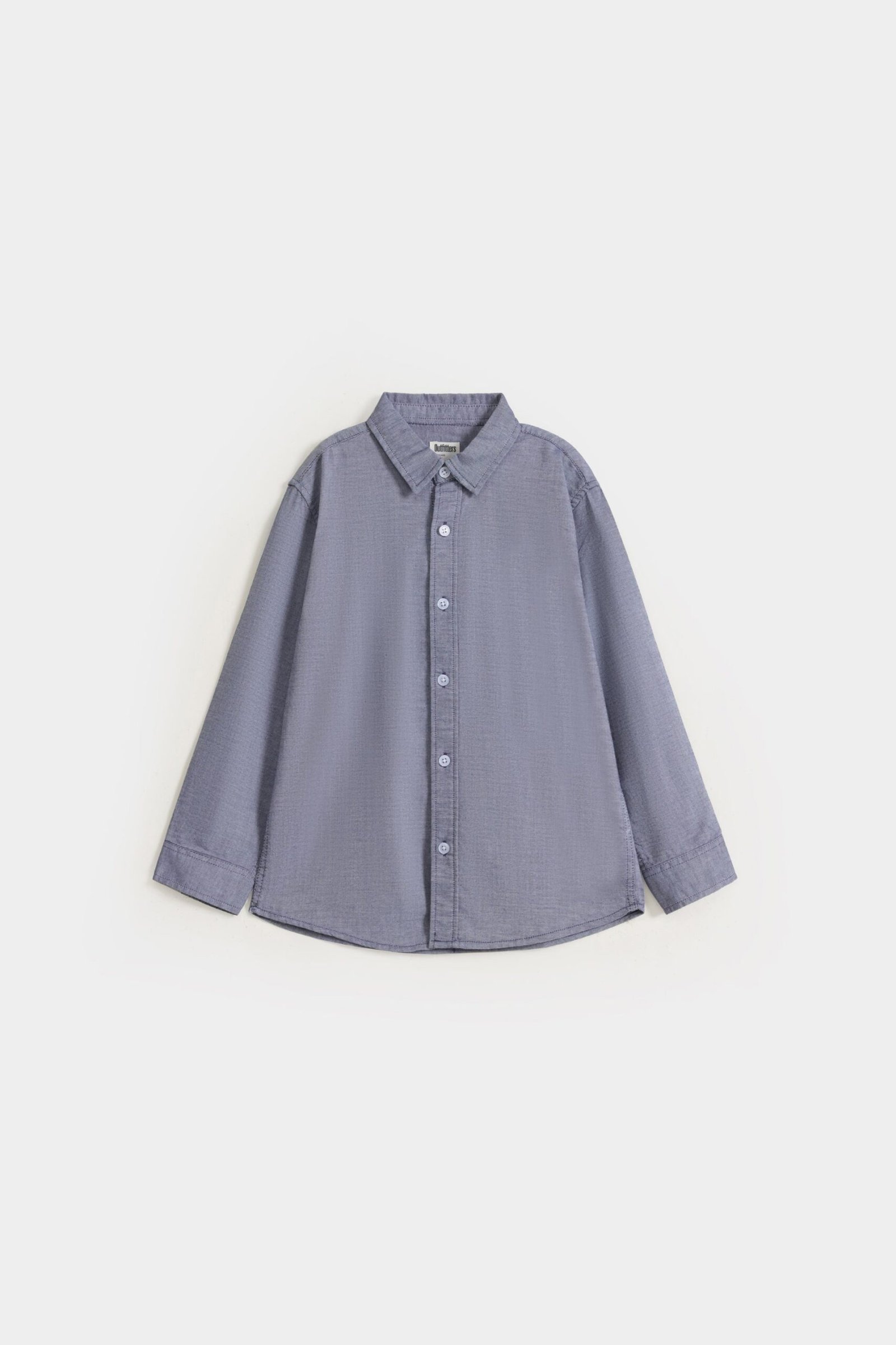 Basic Oxford Textured Shirt - Image 9