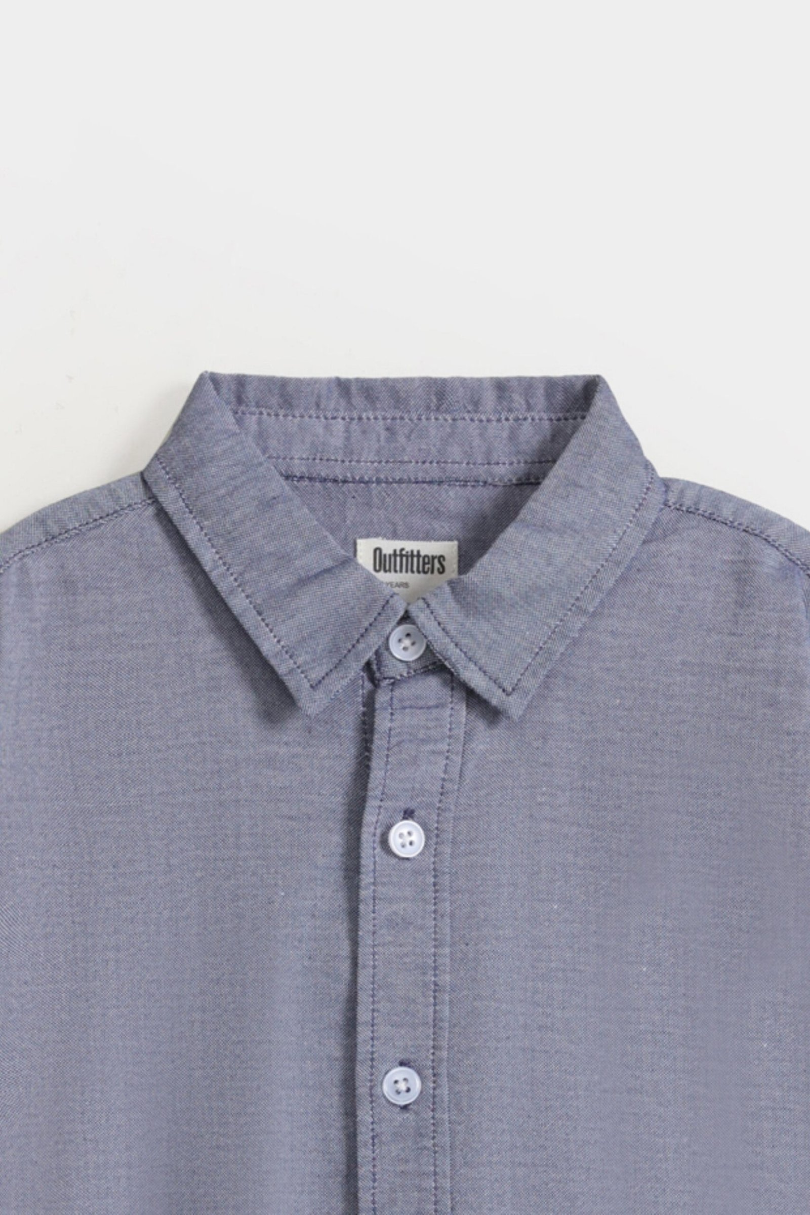 Basic Oxford Textured Shirt - Image 10