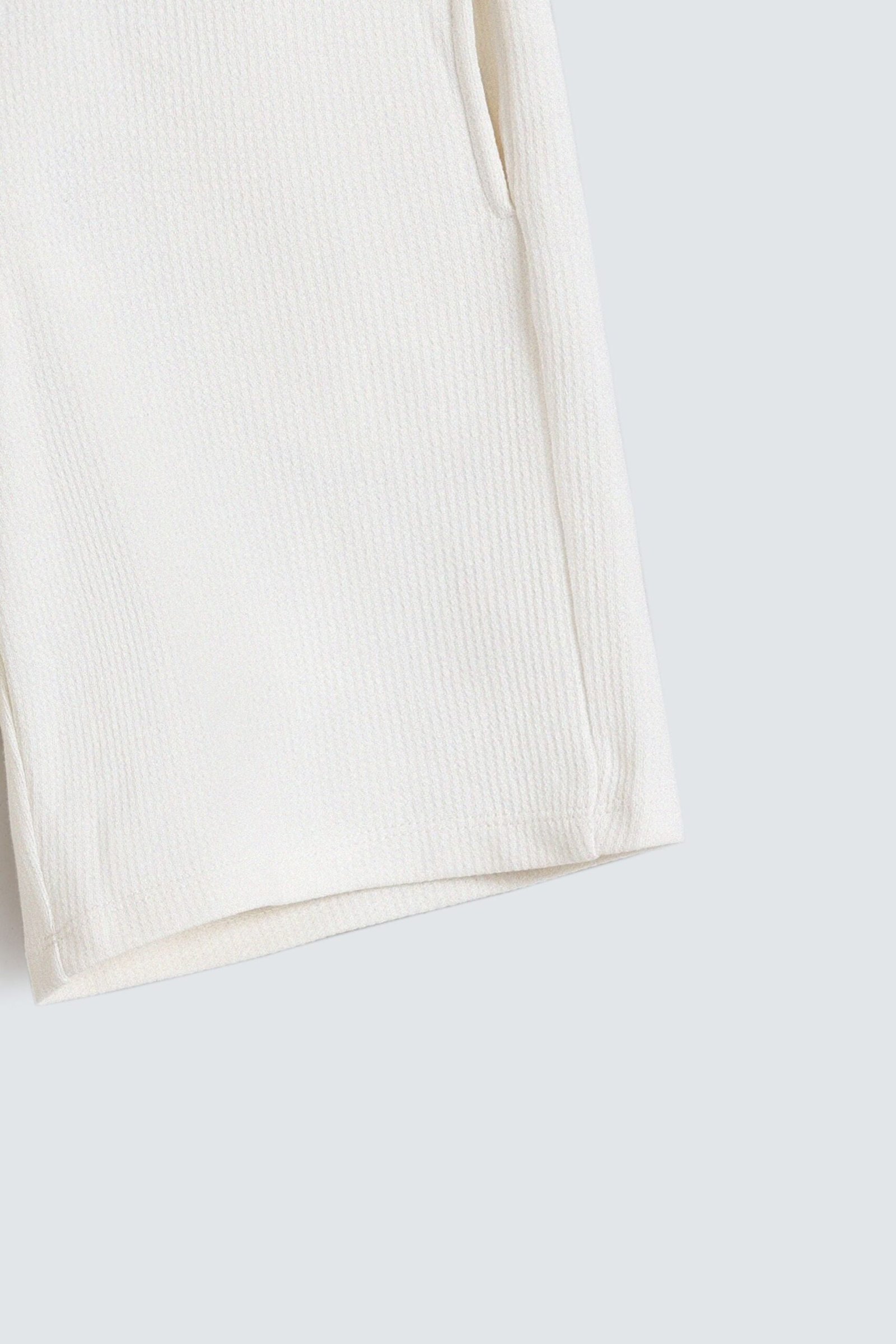 Textured Knit Shorts - Image 2