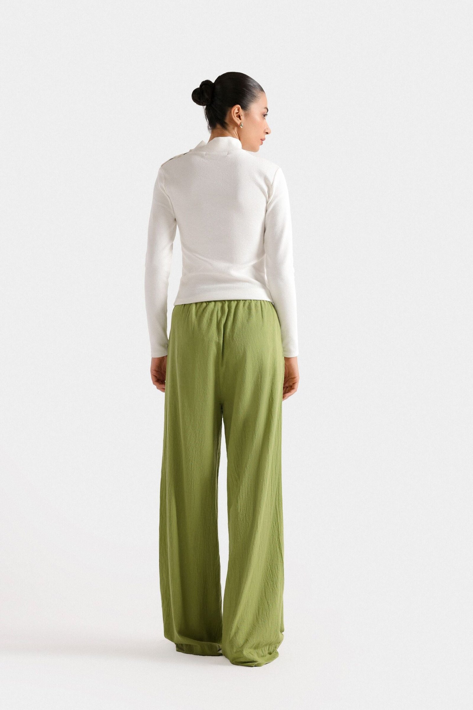 Wide Leg Trousers - Image 7