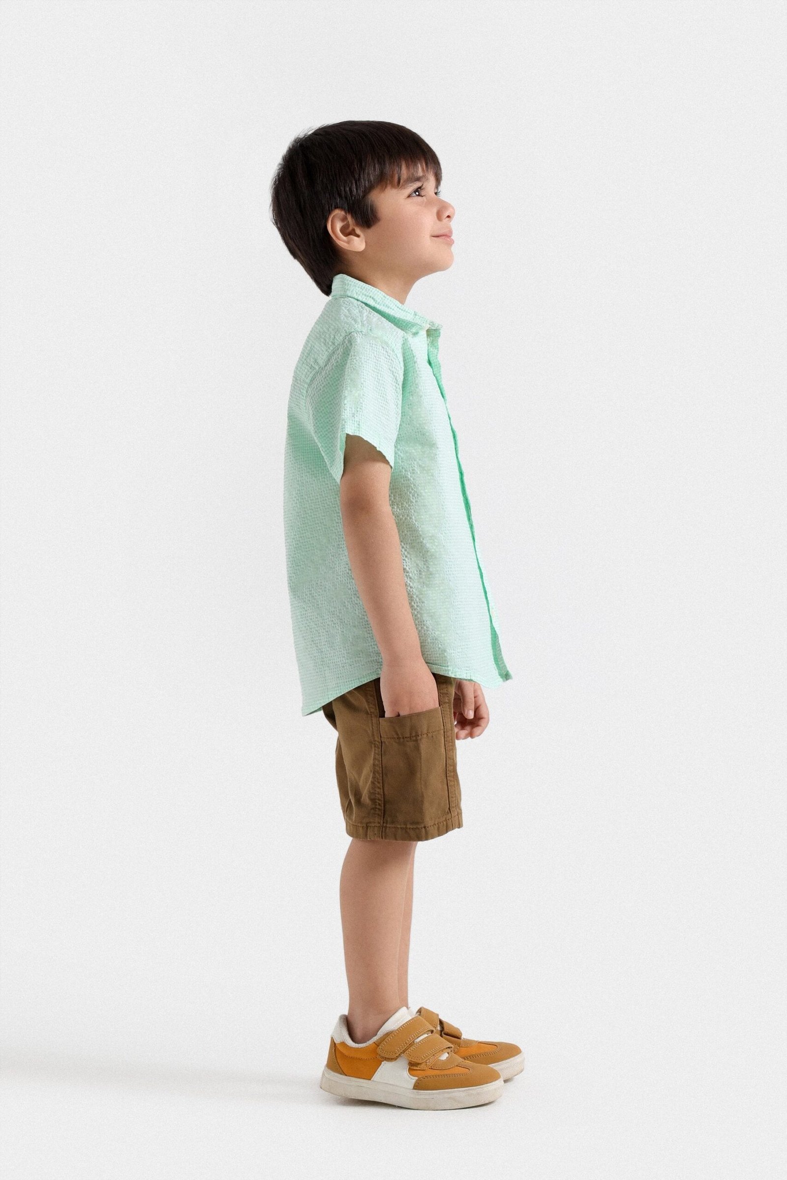 Textured Checkered Shirt - Image 10