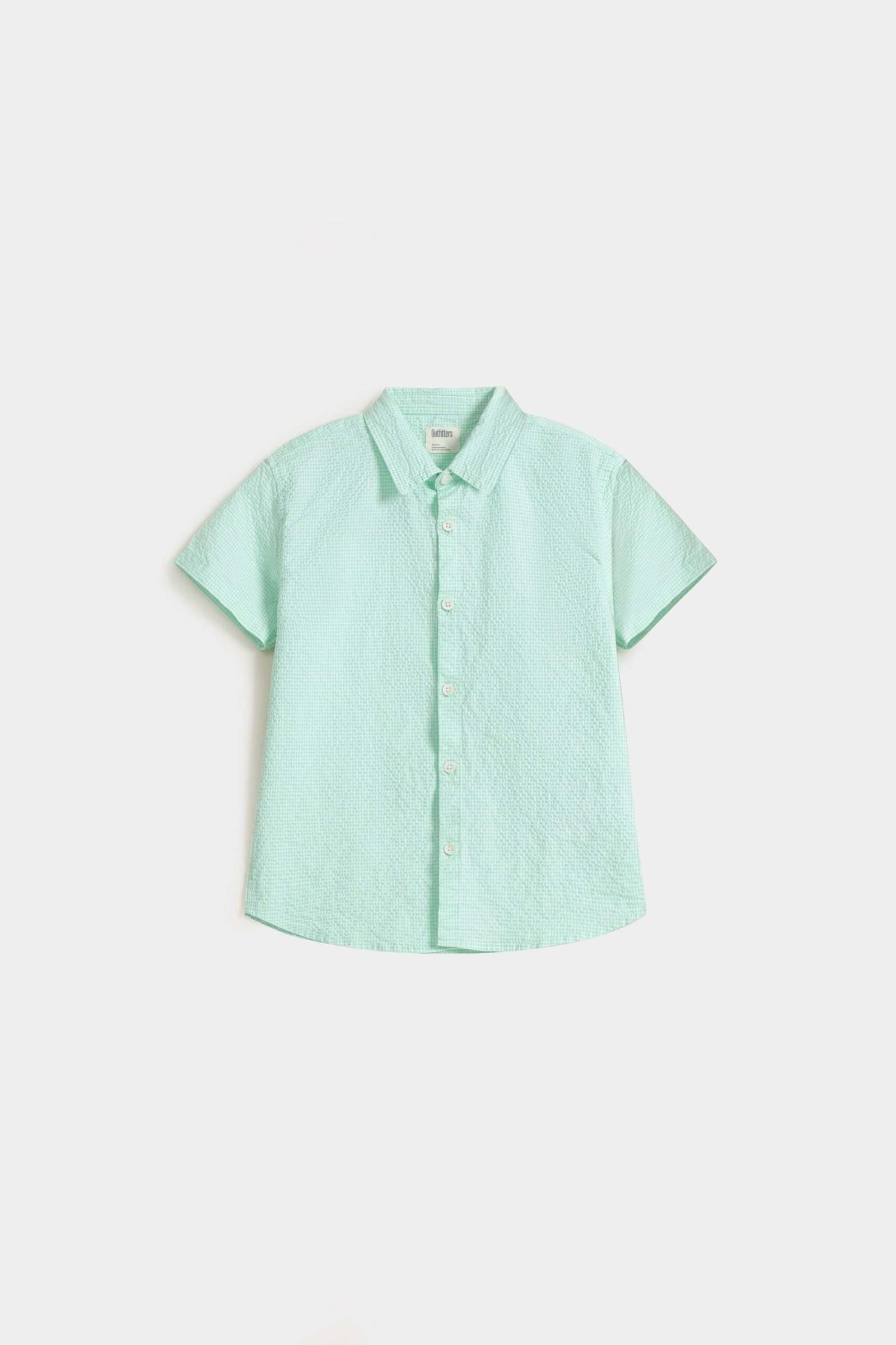 Textured Checkered Shirt - Image 6