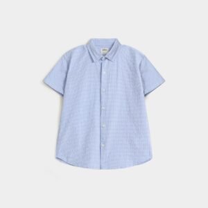 Textured Checkered Shirt