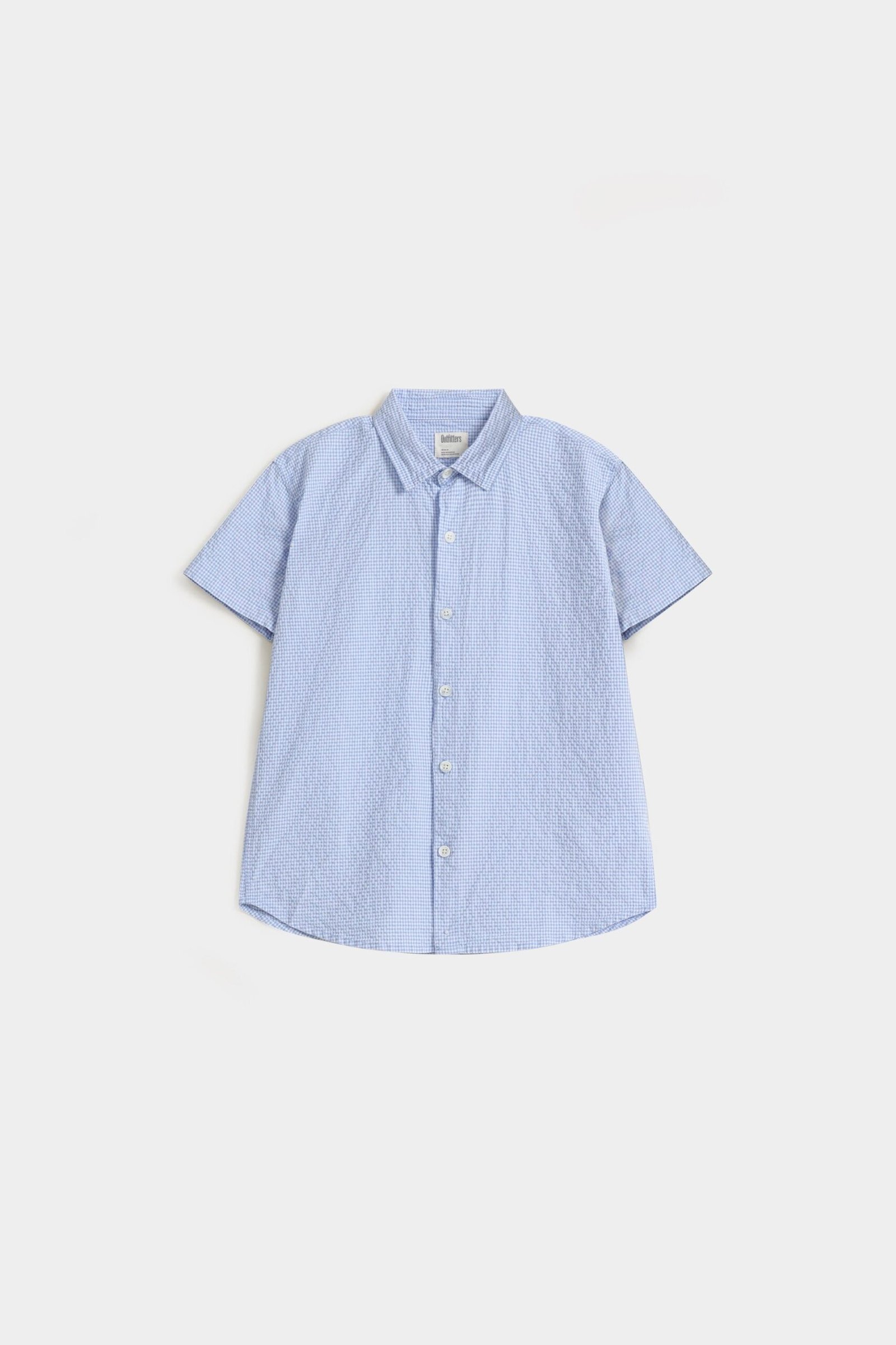 Textured Checkered Shirt