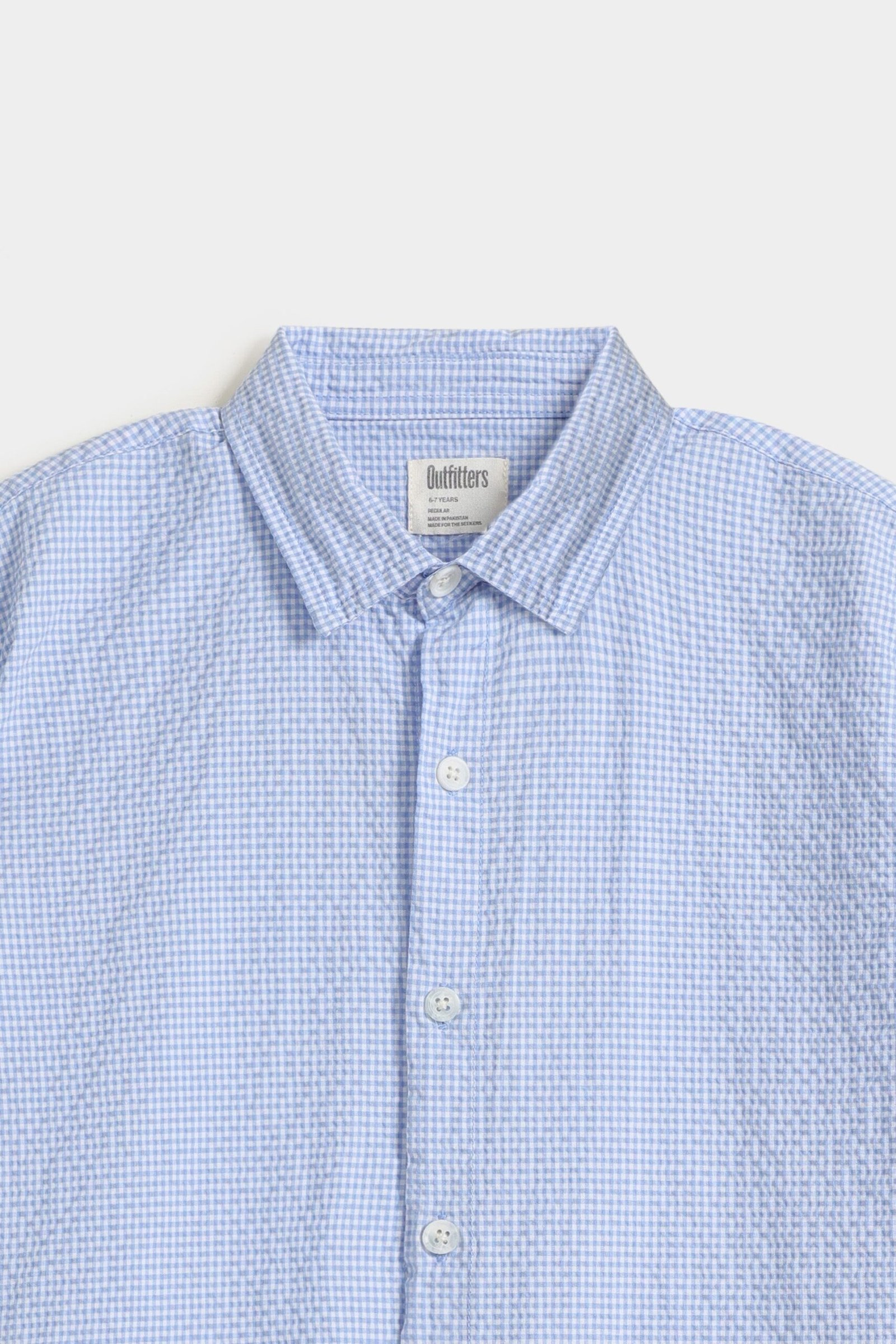 Textured Checkered Shirt - Image 2