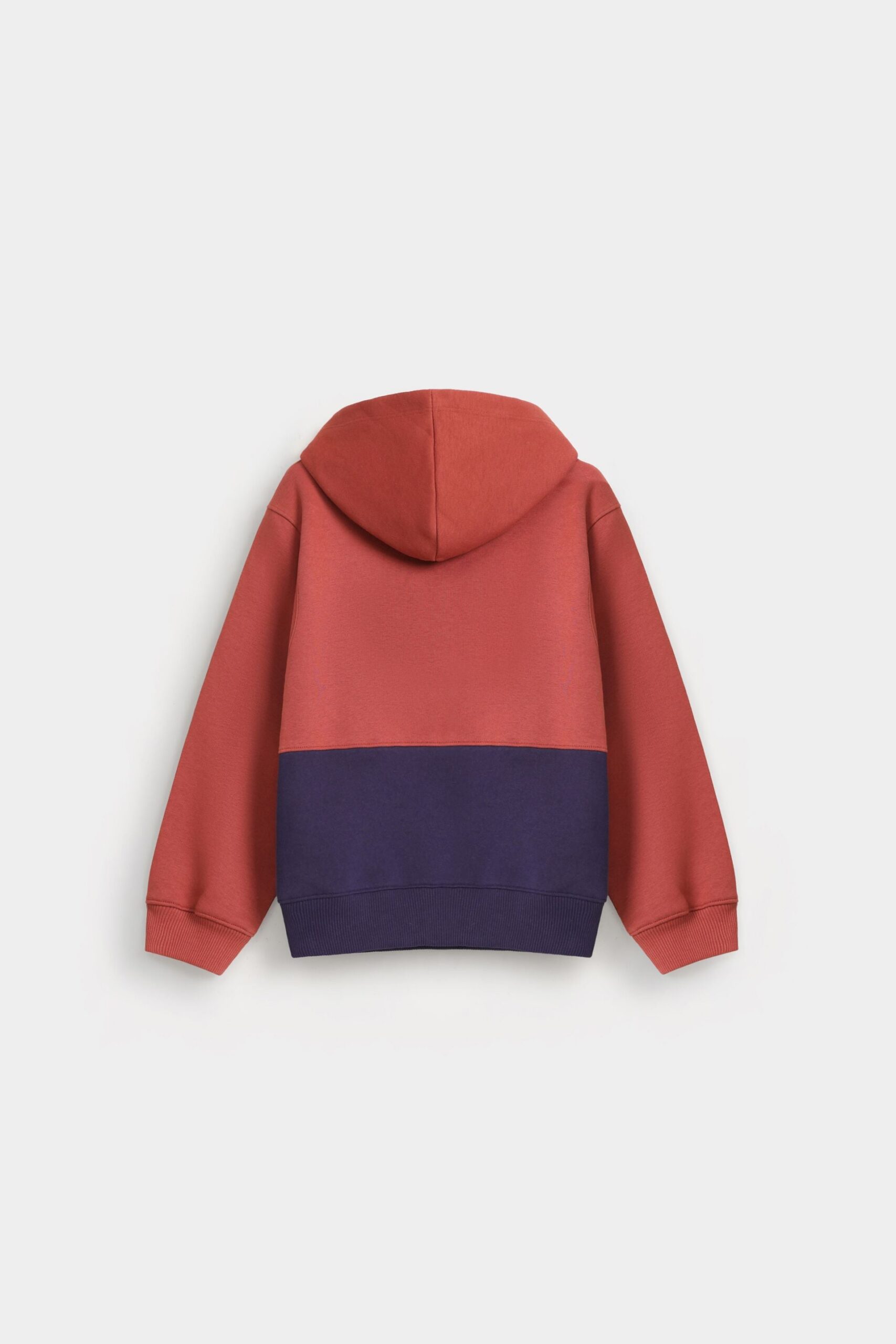 Color-Block Slogan Hoodie - Image 3