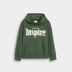 Slogan Print Pull-Over