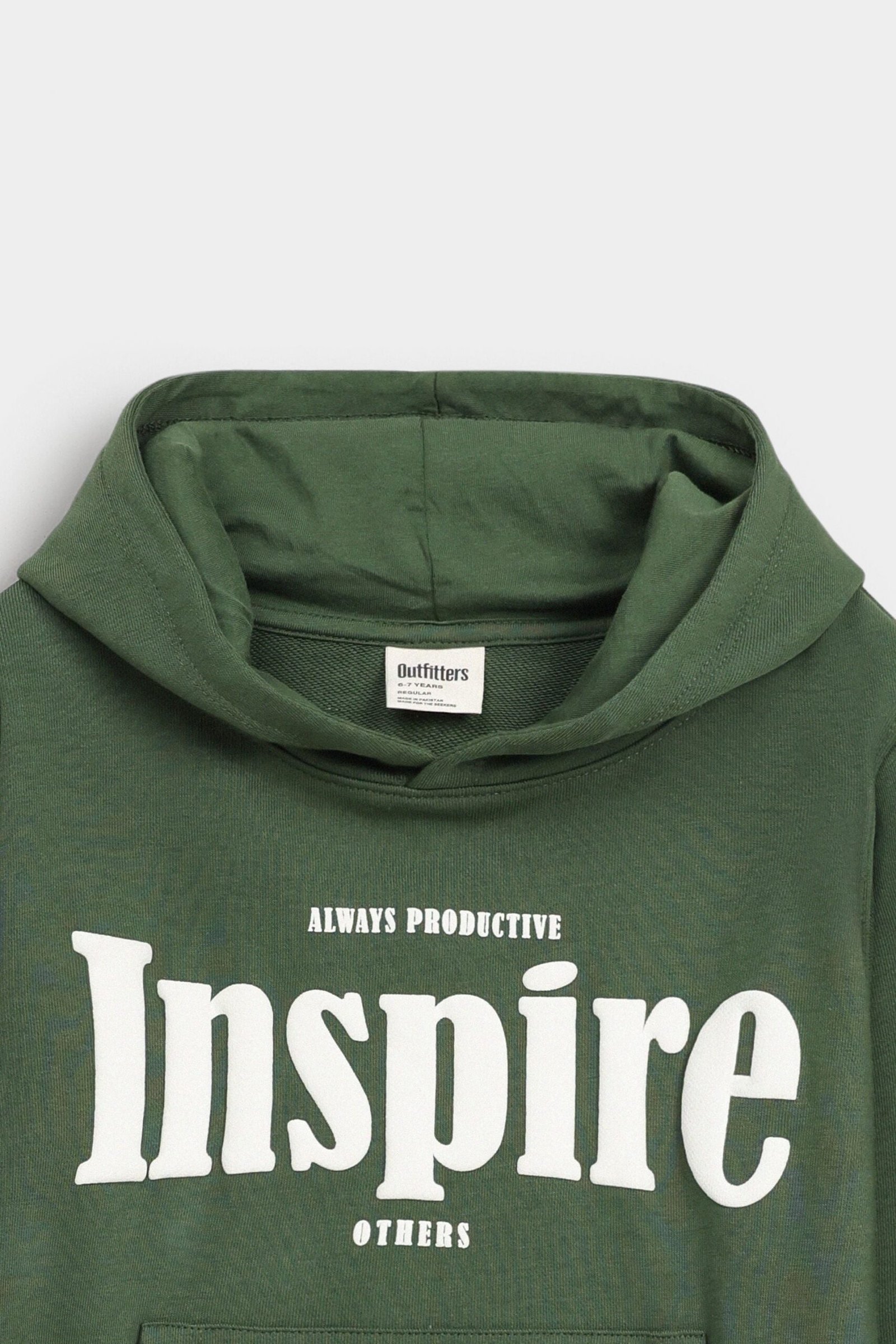 Slogan Print Pull-Over - Image 2