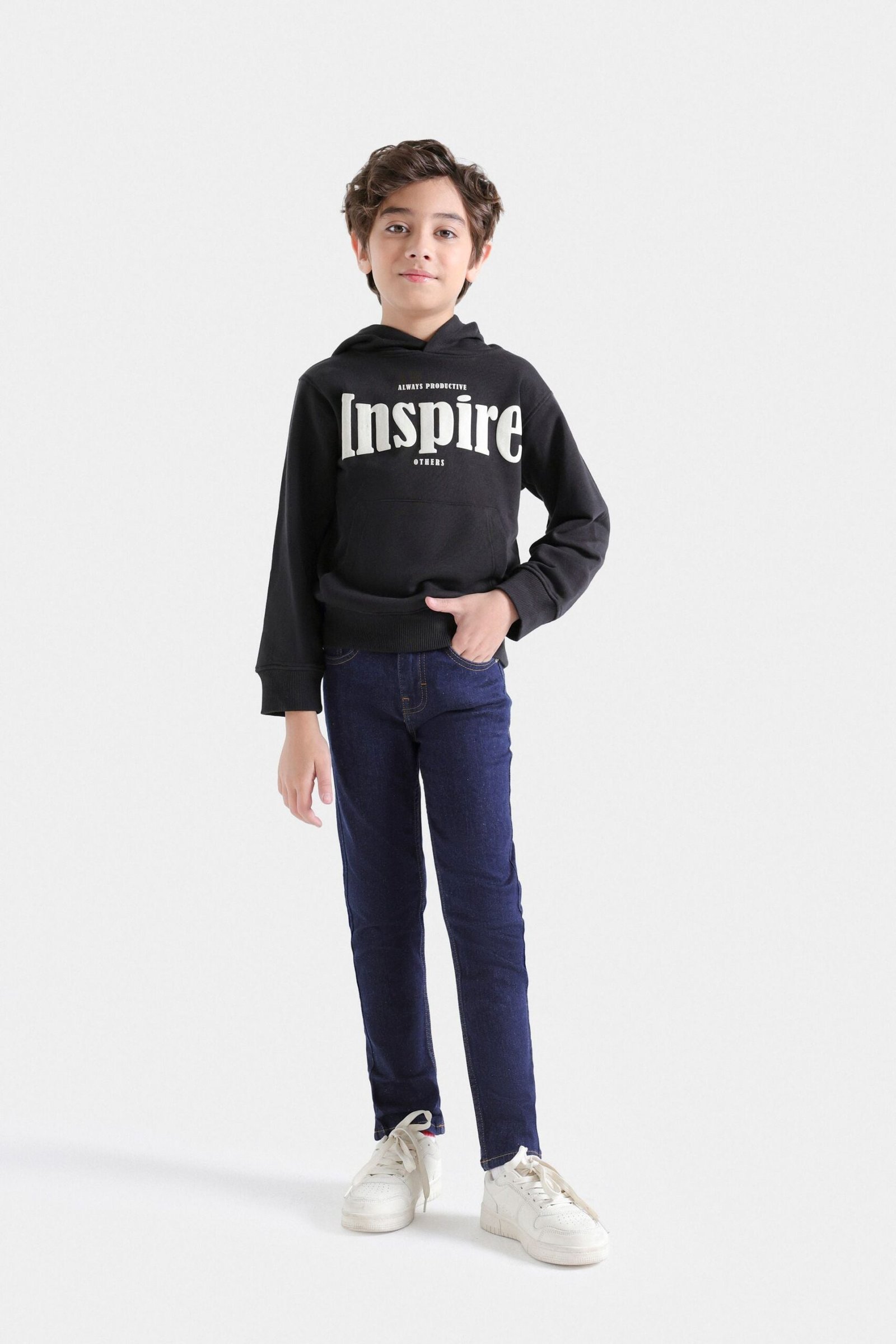 Slogan Print Pull-Over - Image 10