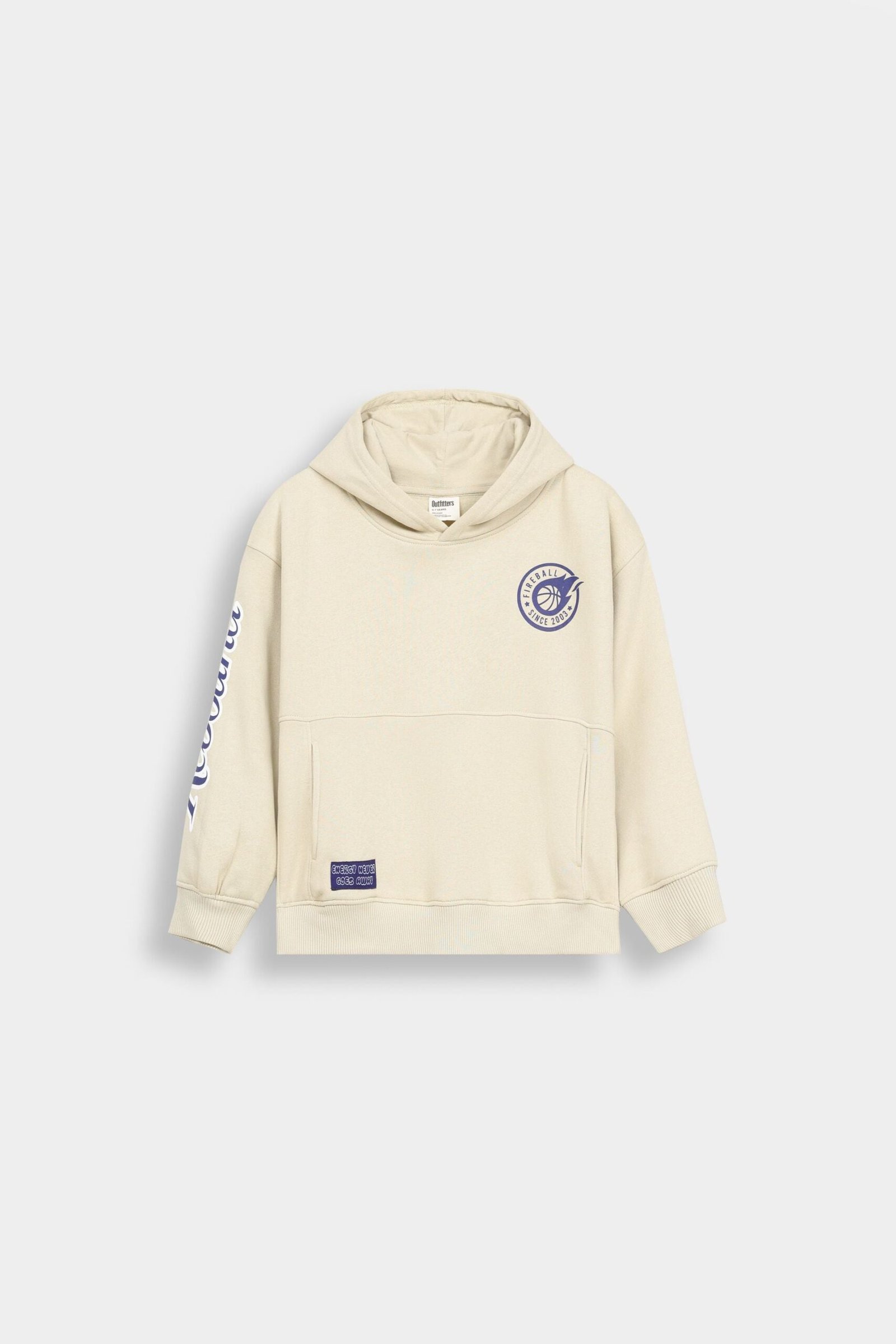 Slogan Print Pull-Over