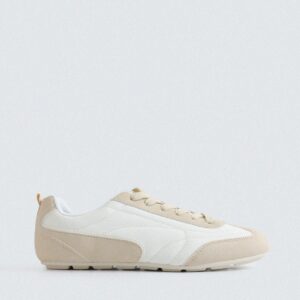 Multi-Piece Suede Trainers