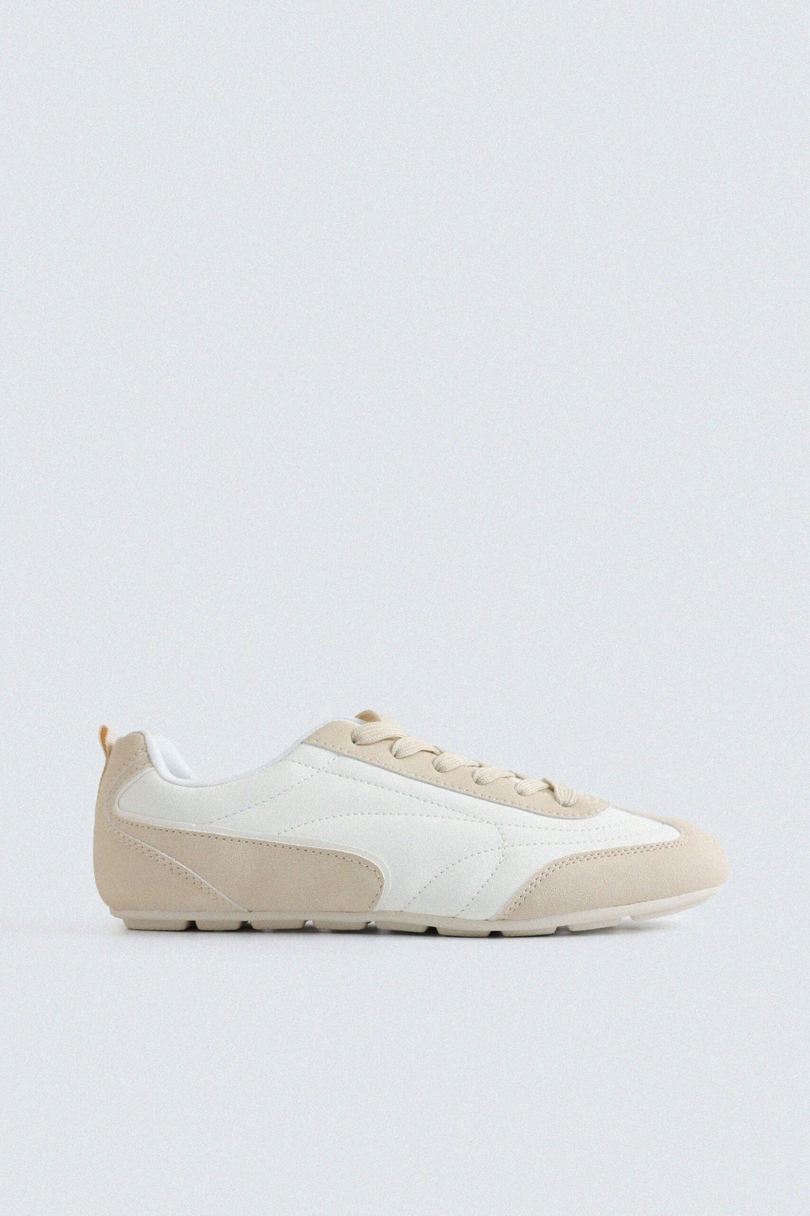 Multi-Piece Suede Trainers
