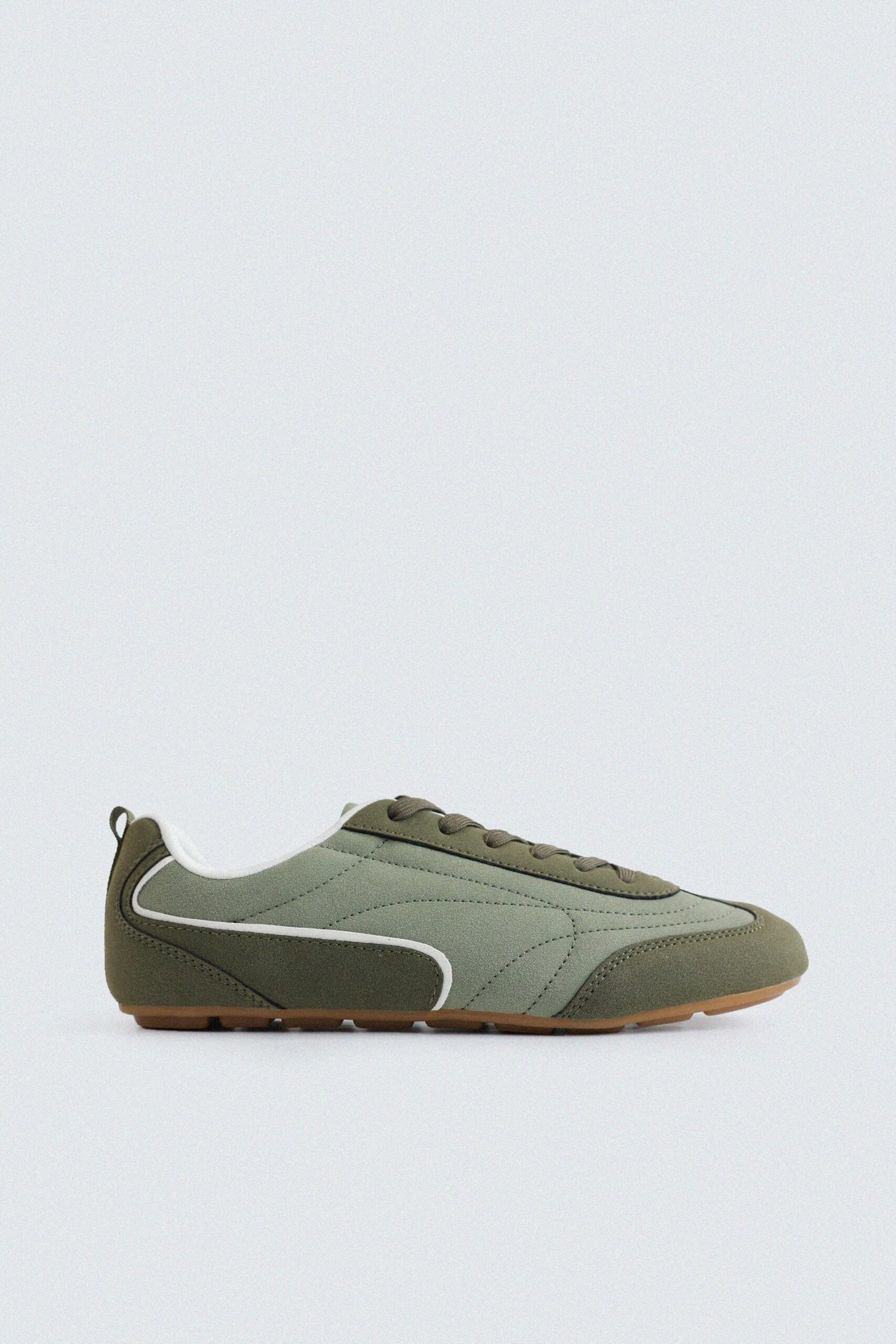 Multi-Piece Suede Trainers - Image 8